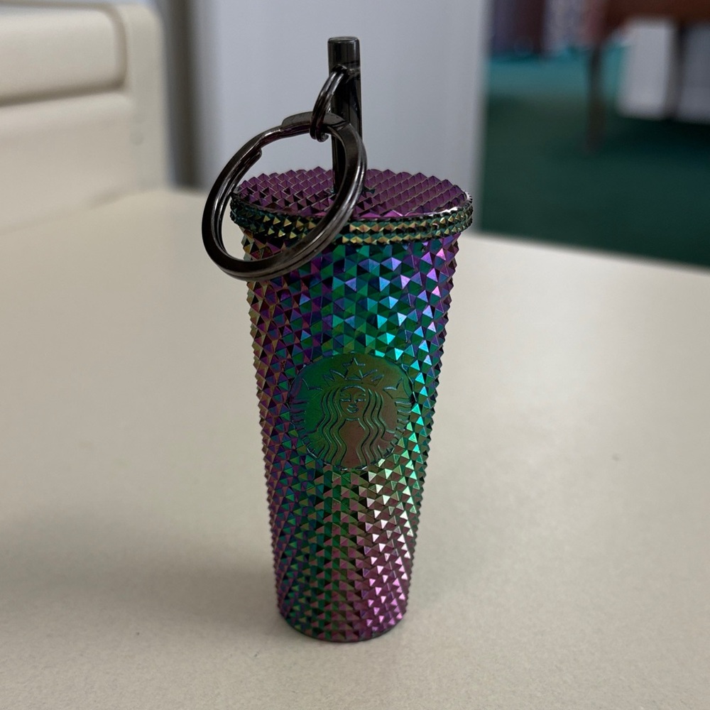 Starbucks Multicolor Studded Keychain Tumbler